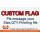 Custom Flag out door flag club flag Election flag sports